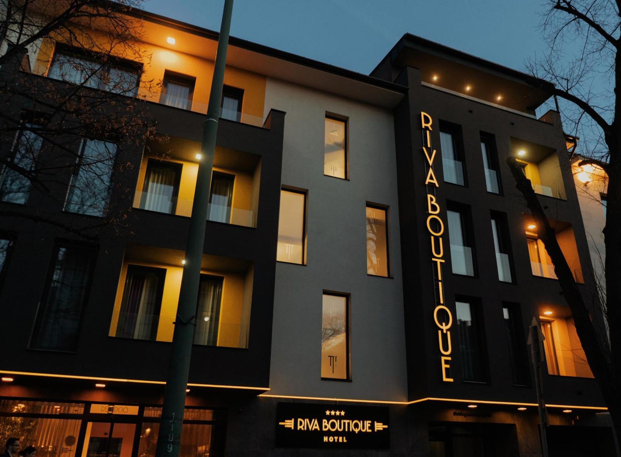 Riva Boutique Hotel Szeged Buitenkant foto